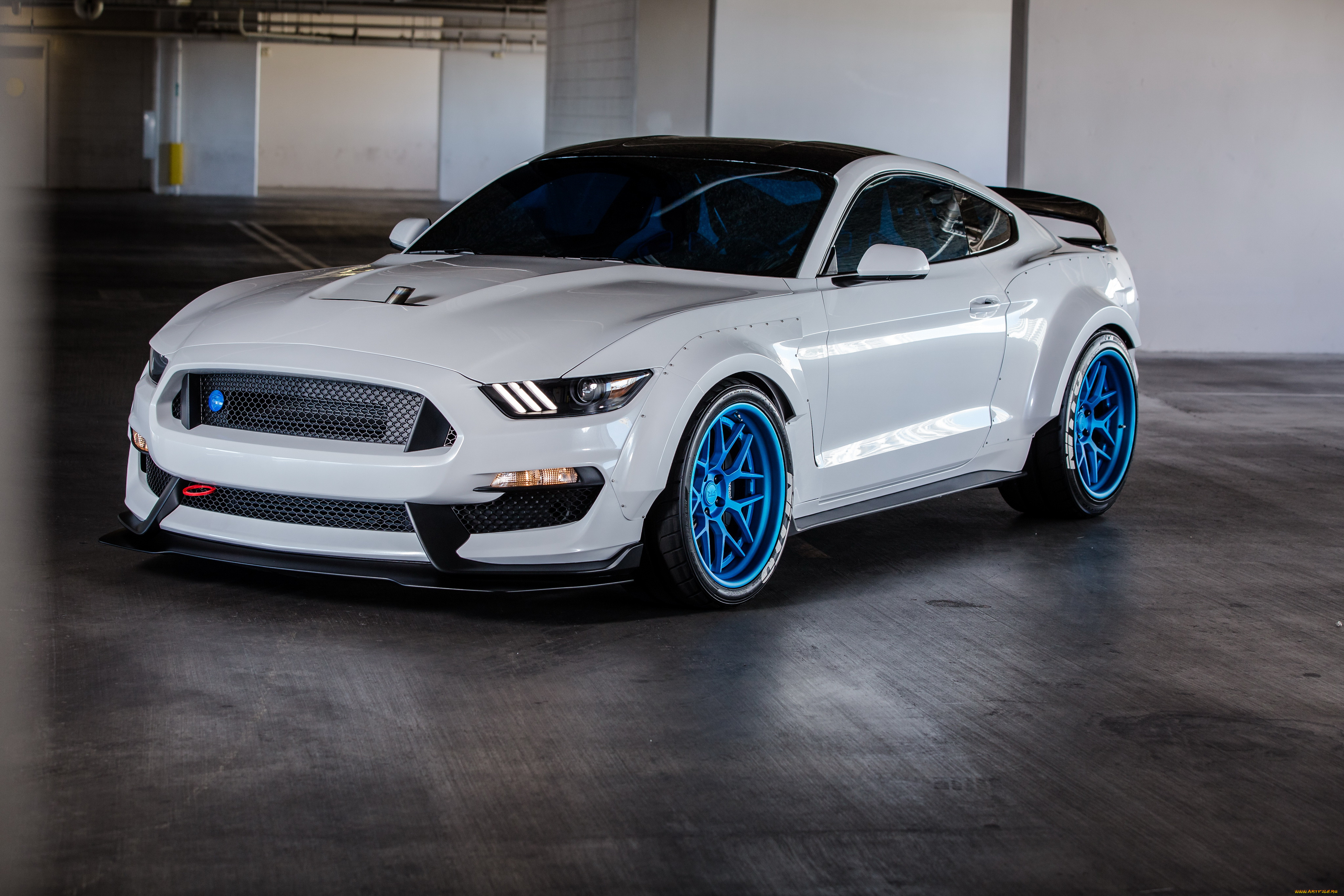 , mustang, 2016, ice, nine, gt350r